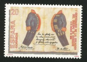 SPAIN Scott 2595 MNH** 1989 Postal service centennial