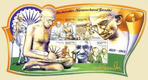 Guinea 2011 MNH - M.K.Gandhi (1869-1948). Y&T 4021-4024, Mi 5586-5589