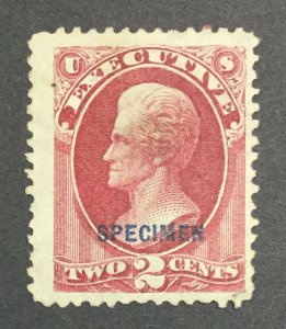 MOMEN: US STAMPS #Os SPECIMEN LOT #38690