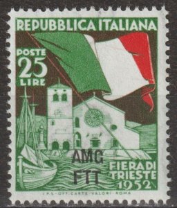 EDSROOM-17287 Italy Trieste Zone A 151 MNH 1952 Complete Trieste Fair