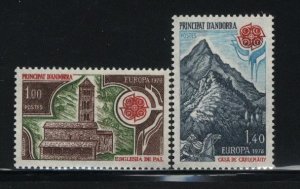 Europa by ANDORRA French MNH Sc 262-63  Value $ 15.00