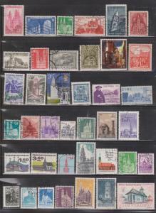 CHURCHES - Lot Of Used Stamps Featuring Churches - Good Variety