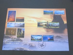 United Nations (NY,Vienna,Geneva) 2003 Sc 338-9,415-6,850-1 FDC