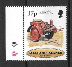 FALKLAND ISLANDS SG800 1998 17p FIRE SERVICE MNH