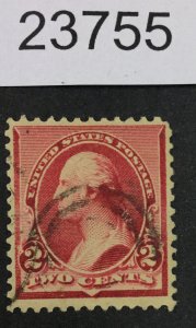 US STAMPS #220c USED LOT #23755