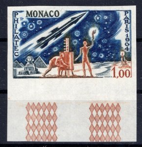 Monaco: 1964 Philatec Imperforated MNH