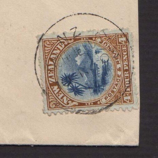 New Zealand 1903 mail - RARE