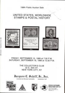 United States, Worldwide Stamps & Postal History, Schiff 198