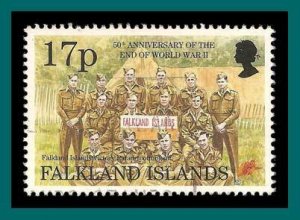 Falkland Islands 1995 End WWII, used  634,SG737