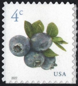 SC#5652 4¢ Blueberries Sheet Single (2022) SA