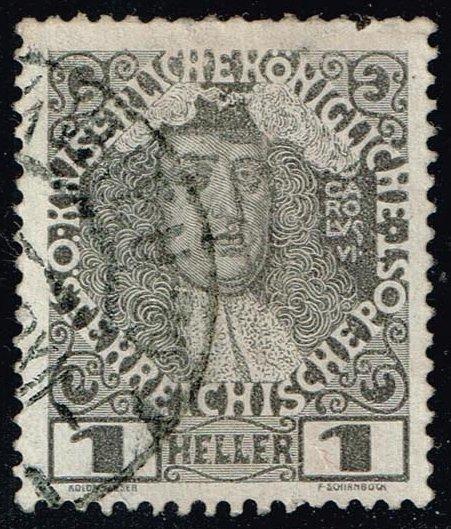 Austria #110a Karl VI; Used (0.25)