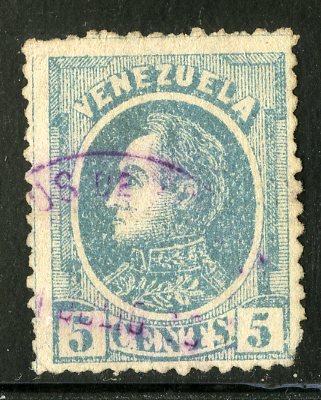 VENEZUELA 68 USED  SCV $7.25 BIN $2.75