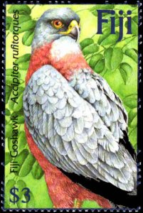 Fiji #959-962, Complete Set(4), 2002, Birds, Never Hinged