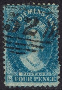 TASMANIA 1863 QV CHALON 4D PERF 12 USED