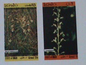 ​OMAN-WORLD RARE WILD PLANTS-IMPERF-MNH-SHEET VF-EST-$14-PROMOTE-50% OFF