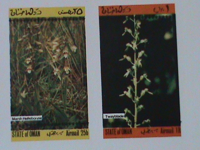 ​OMAN-WORLD RARE WILD PLANTS-IMPERF-MNH-SHEET VF-EST-$14-PROMOTE-50% OFF