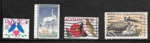 #Z484 Used Birds 10 Cent Collection / Lot