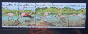 Bahamas 1982 Greater Flamingos set MNH