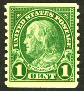 U.S. #597 MINT OG NH