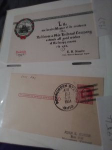 250+ covers! 60: CIVIL WAR &1800's ;WW I,WW II, FDC, first flight,airmail, RPO..