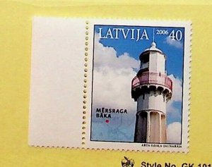 LATVIA Sc 662 NH ISSUE OF 2006 - LIGHTHOUSE