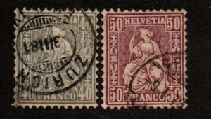 Switzerland 58-59 Used