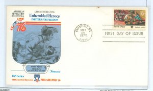 US 1560 American Bicentennial FDC, Fleetwood cachet