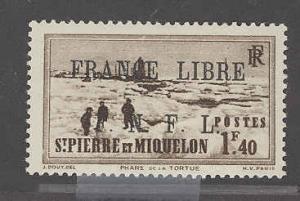 St. Pierre & Miquelon 241 Mint VF HR