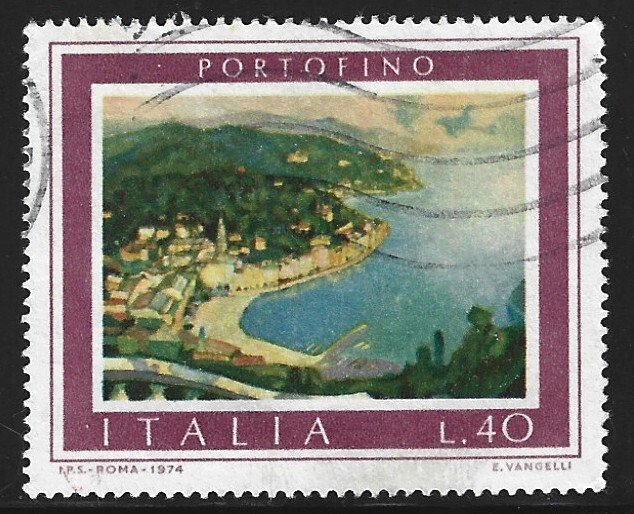 Italy #1153    used