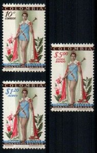 Colombia Scott 697,C317-18 Mint NH [TE715]