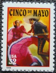 US 1998, Cinco de Mayo MNH  Single # 3203