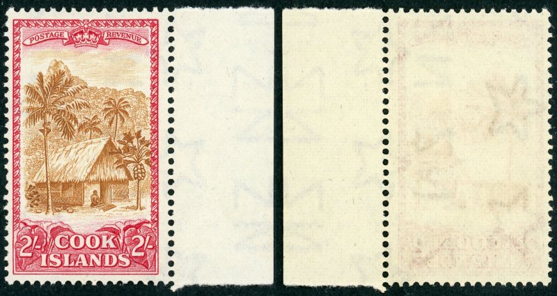 Cook Islands SG158. Two Shillings of 1949 Ref:1007