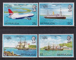 Bermuda 393-396 MNH VF