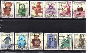 Poland 3277-3288 used
