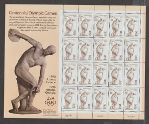 U.S. Scott #3087 Olympics Stamp - Mint NH Sheet