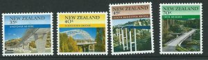 NEW ZEALAND SG1366/9 1985 BRIDGES OF NEW ZEALAND MNH