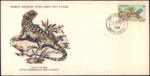 Lesotho, Animals, First Day Cover
