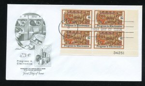 US 1501 Electronics Progress - Transistors PB  UA Artmaster cachet FDC 