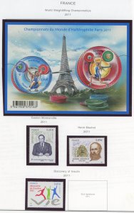 France #4091/4125 Mint (NH) Single