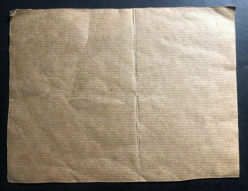 1950s Cairo Egypt Parcel Label Commercial Cover To Sydney Australia