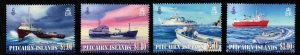 PITCAIRN ISLANDS SG836/9 2011 SUPPLY SHIPS MNH