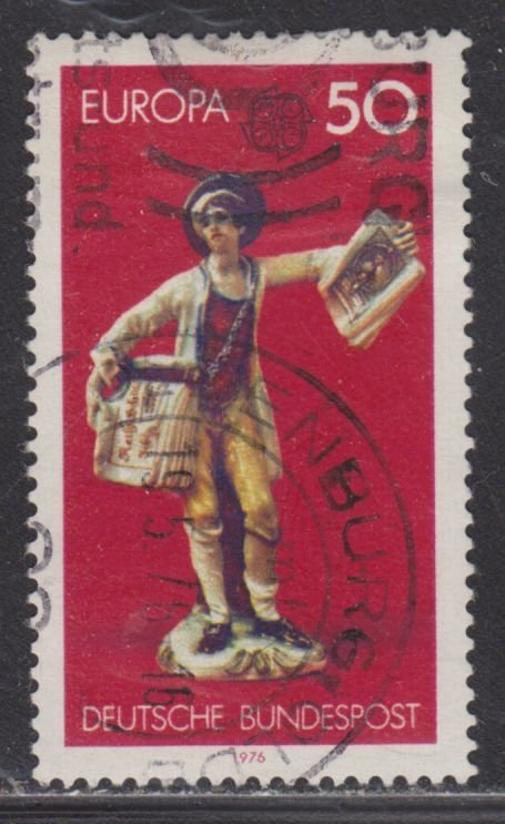 Germany 1212 Boy Selling Copperplate Prints 1976