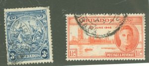 Barbados #197A/207  Single