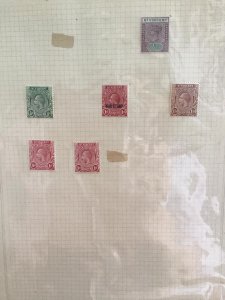 St Vincent  mounted mint    stamp page R29207