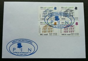 Germany Private Post PIN Mail 2000 (stamp FDC) *adhesive *rare