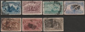 US 230-234,237-238 partial set U