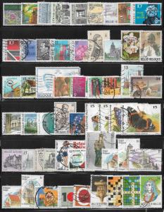 Belgium collection of 1326 DIFFERENT 2017 SCV $825.00 + -see descrip. -price cut