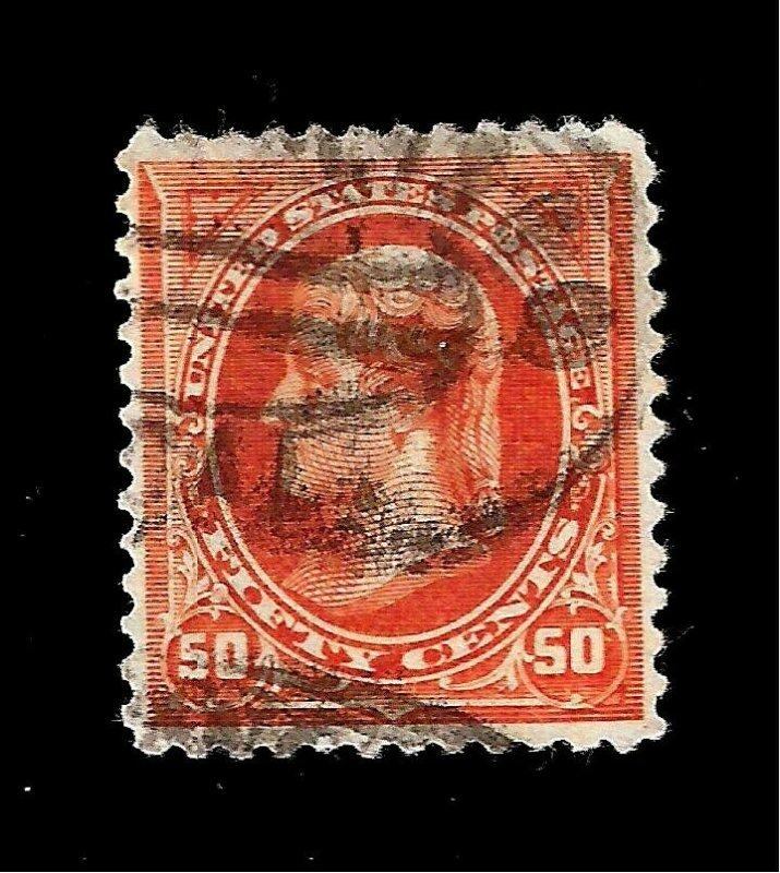 US 1895 Sc# 275 50  c Jefferson Used - Light Cancel  - Crisp Copy - Centered