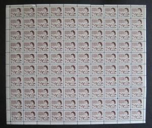 Canada 454 Full Sheet Pane Field Stock VF MNH
