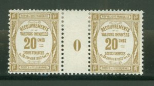 France #J48 Unused Single